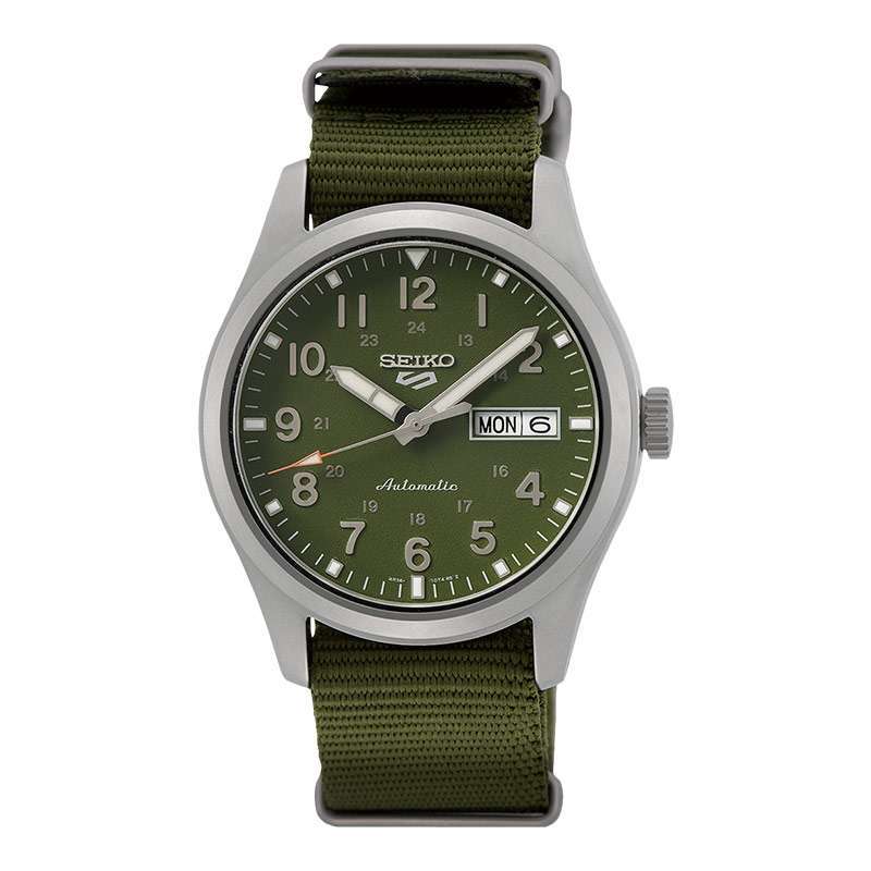 Promo Jam Tangan Pria Seiko 5 Sports Srpg33k1 Automatic Field Green Dial Green Nylon Strap Diskon 15 Di Seller Machtwatch Official Store Kedoya Utara Kota Jakarta Barat Blibli