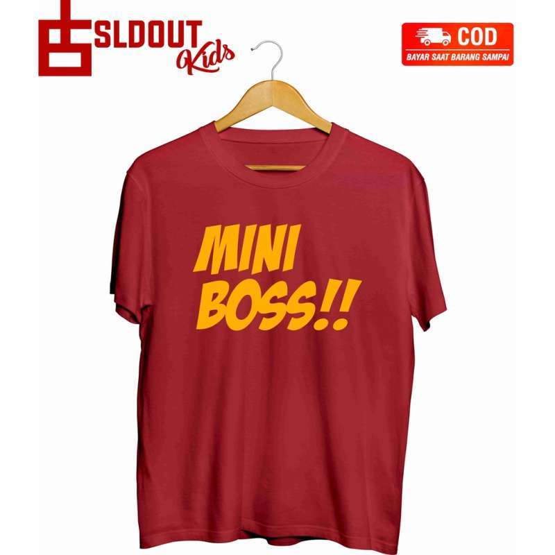 MINI BOSS!! T-shirt Distro SLDOUT KIDS 