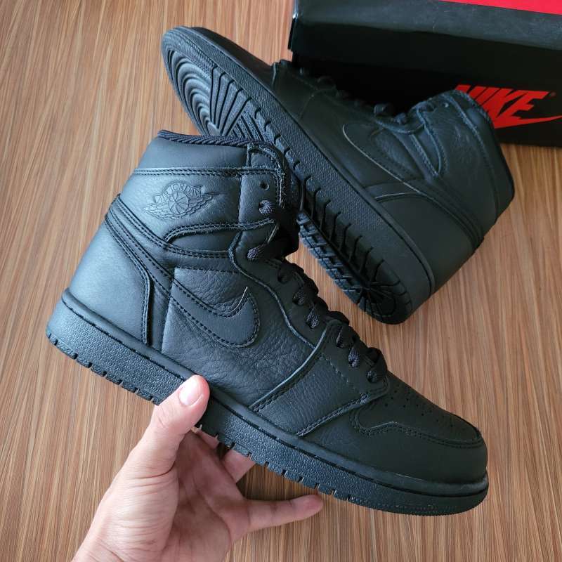 Nike air jordan 1 retro high og triple black new arrivals