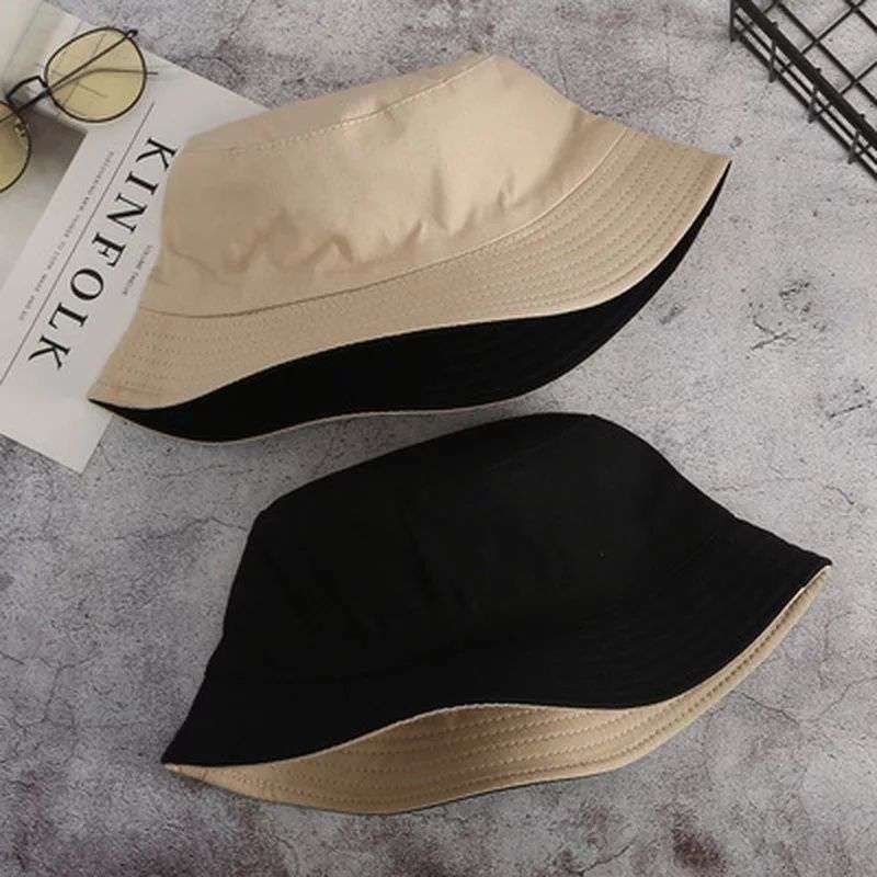 Promo topi bucket hat polos pria dan 