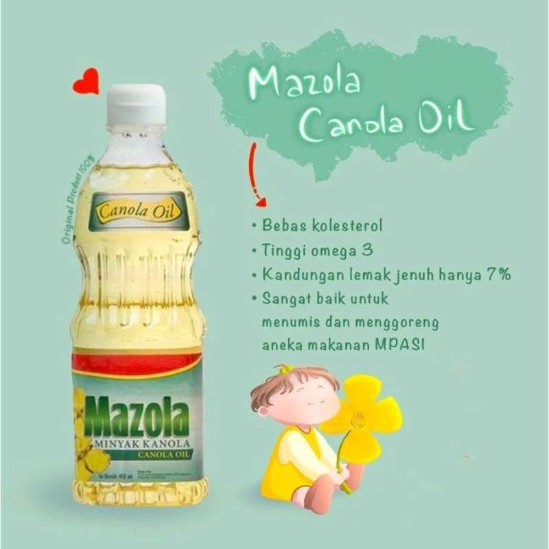 Jual Mazola Canola Oil 450ml Minyak Canola 450ml Lemak Tambahan Mpasi Di Seller Hint Baby Shop Kab Sleman Di Yogyakarta Blibli