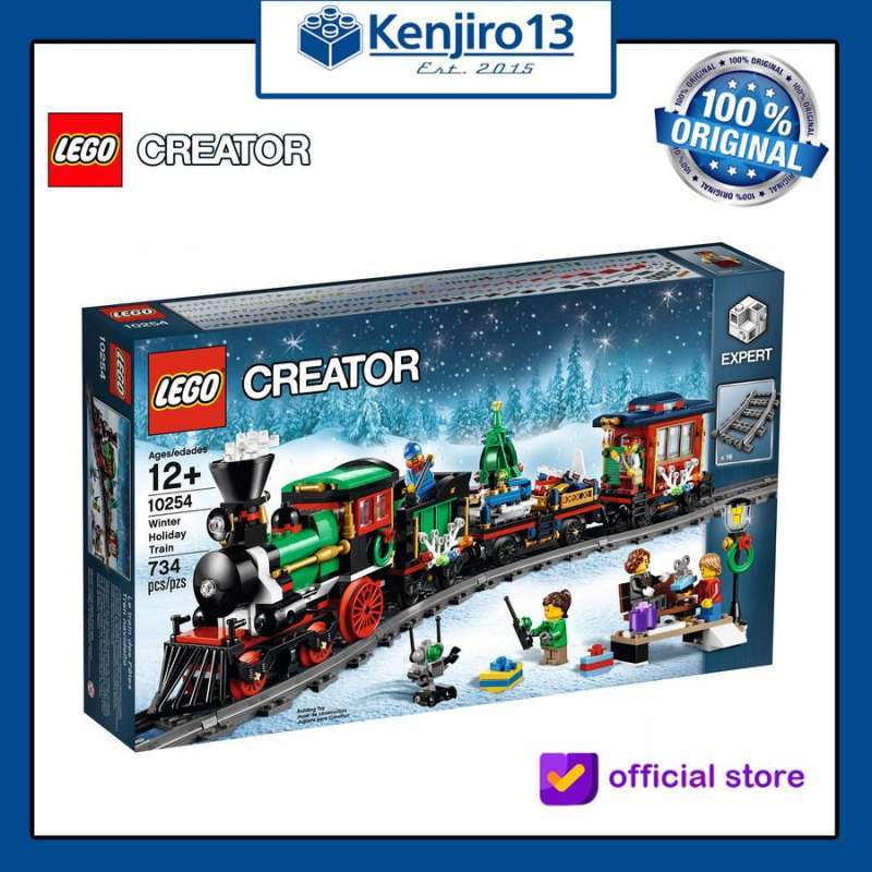 Promo Lego Creator 10254 Winter Holiday Train Diskon 25 Di Seller Kenjiro13 Cipondoh Kota Tangerang Blibli