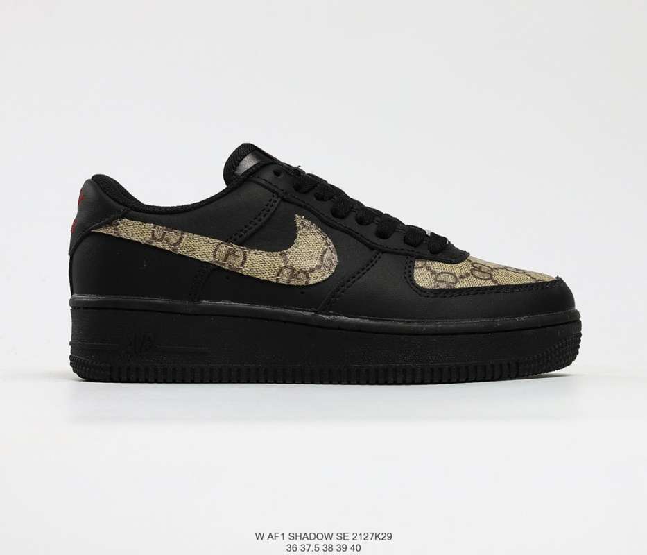 Jual Original Gucci x NIKE AIR Force 1 '07 Gucci NIKE AIR Force 1 low top  casual board shoes 2127k29 - 39 di Seller Guo Dajian Shop - | Blibli