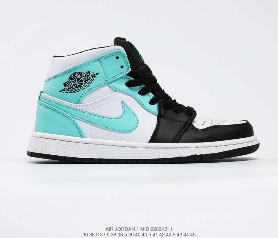 Jual Original NIKE AIR JORDAN NIKE AIR JORDAN NIKE AIR JORDAN 1 generation  series help NIKE AIR JORDAN 1 Mid lake green new p NIKE AIR NIKE AIR JORDAN  -