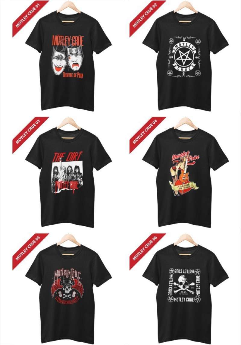 Promo MOTLEY CRUE (Premium T-Shirt) - 3 