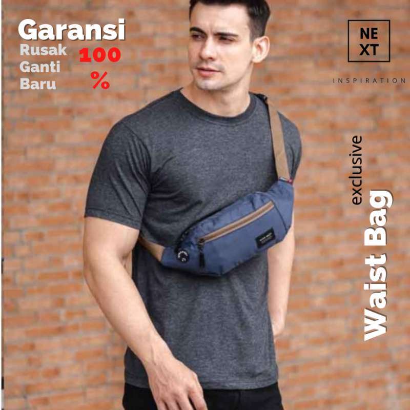 Jual Tas Selempang Cowok Sling Bag Pria Distro Original Branded Tas Hp Multifungsi Kekinian Di Seller Next Inspiration Batu Ceper Kota Tangerang Blibli