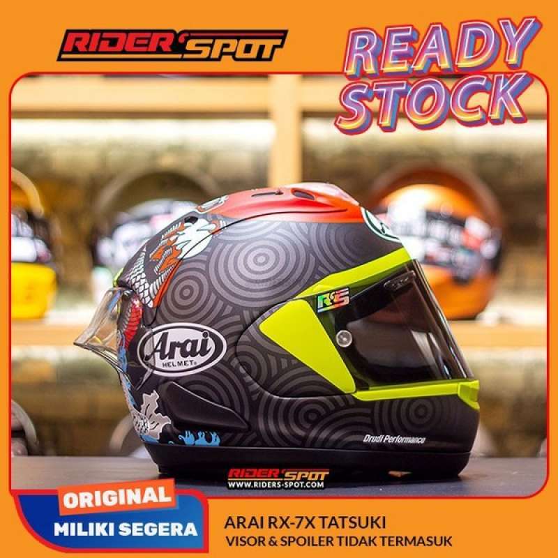 Jual Helm Motor Arai Rx-7X Tatsuki 
