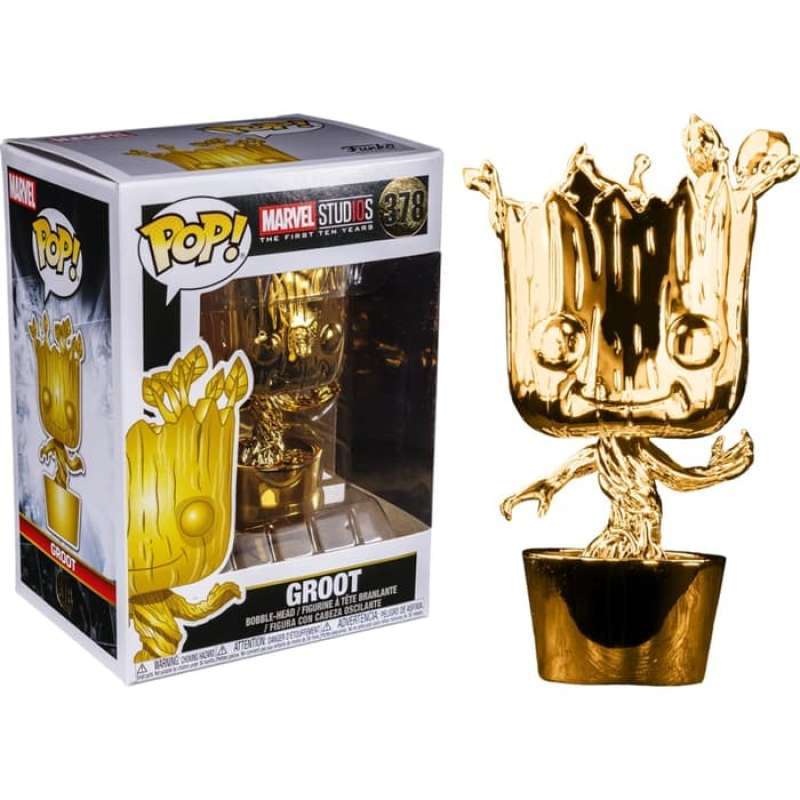 Funko pop groot gold on sale