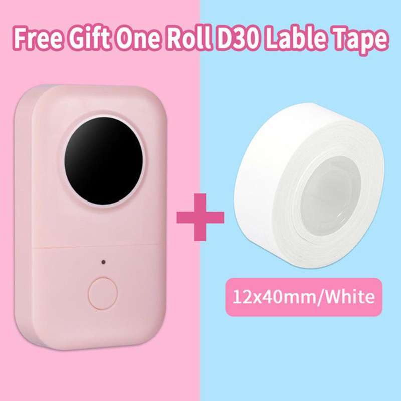 Jual Handheld Price Tag Thermal Phone Label Maker with 1 Roll ...