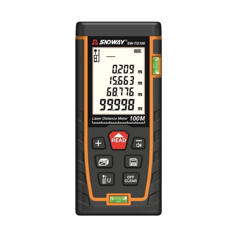 Jual SNDWAY SW-TG100 Infrared Laser Distance Meter Measurement Tool [100 m]  di Seller gibsongadget - Petir, Kota Tangerang | Blibli