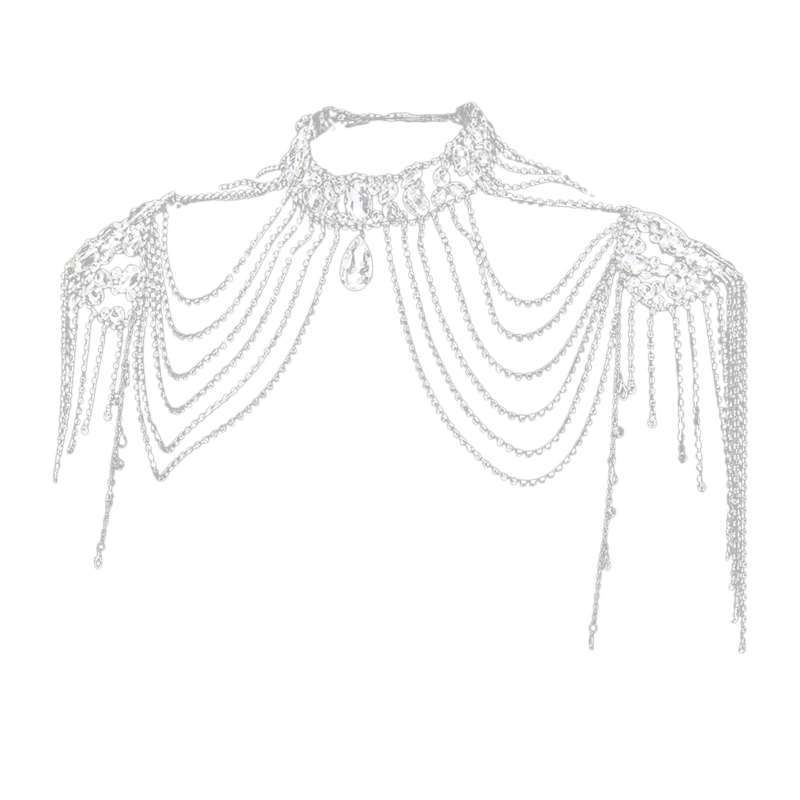 Jual Shoulder Chain Necklace Pageant 