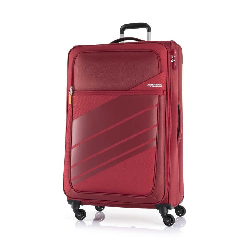 Jual American Tourister Stirling Spinner Tsa Koper 79 Cm 29 Inch Red Murah Maret 2020 Blibli Com
