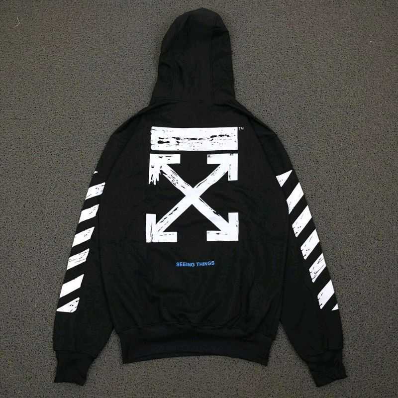 Jaket hoodie discount off white