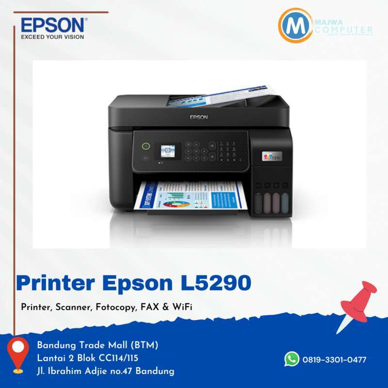 Jual Printer Infus AIO Warna A4 ADF 