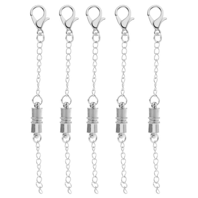 Promo 5xLocking Magnetic Jewelry Clasp 
