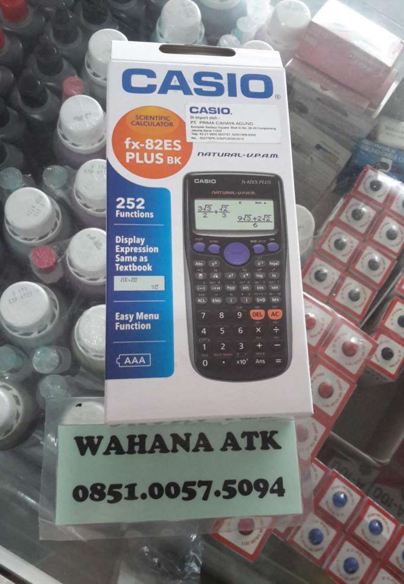 Jual Kalkulator Casio Fx 82 Es Original Harga Termurah Februari