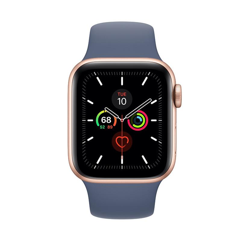 Jual Apple Watch Series 5 40mm Gold Pink Sport Gps Mwv72 Online Oktober 2020 Blibli Com