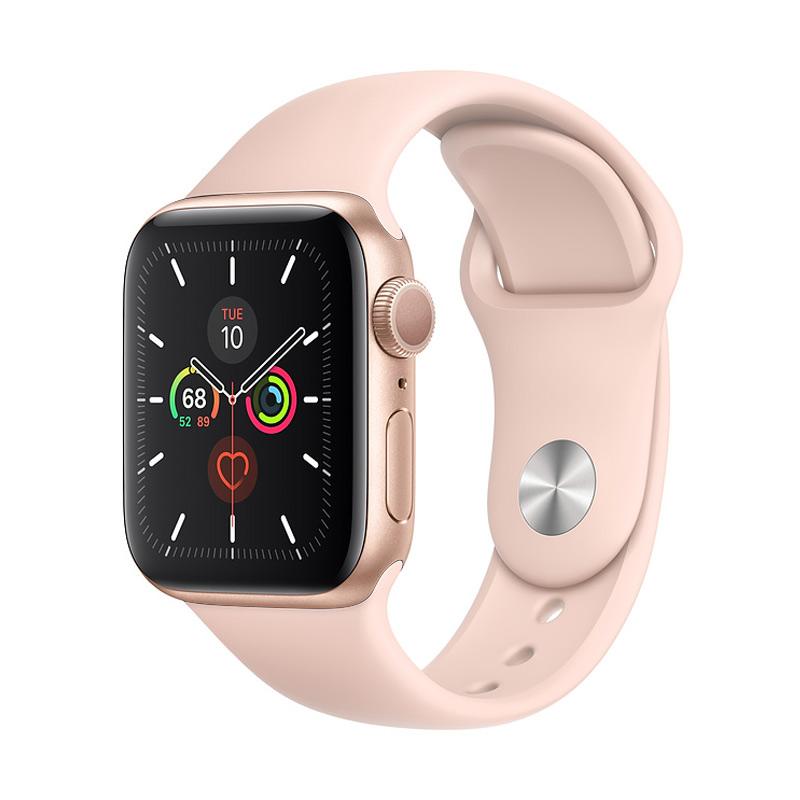 Jual Apple Watch Series 5 40mm Gold Pink Sport GPS MWV72 di Seller  Distributor_Phone - Kota Jakarta Pusat, DKI Jakarta | Blibli