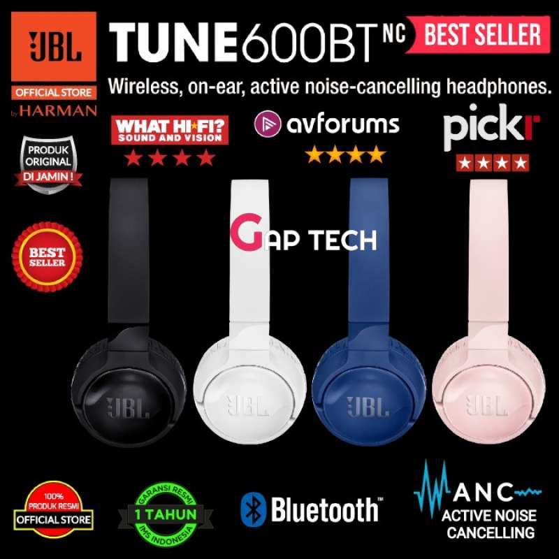 Jual JBL Tune 600BTNC / Tune 600 BTNC 