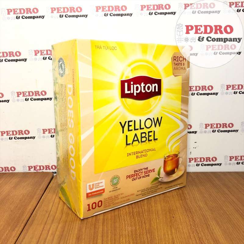Lipton yellow label black tea (100 bag) 200 gram