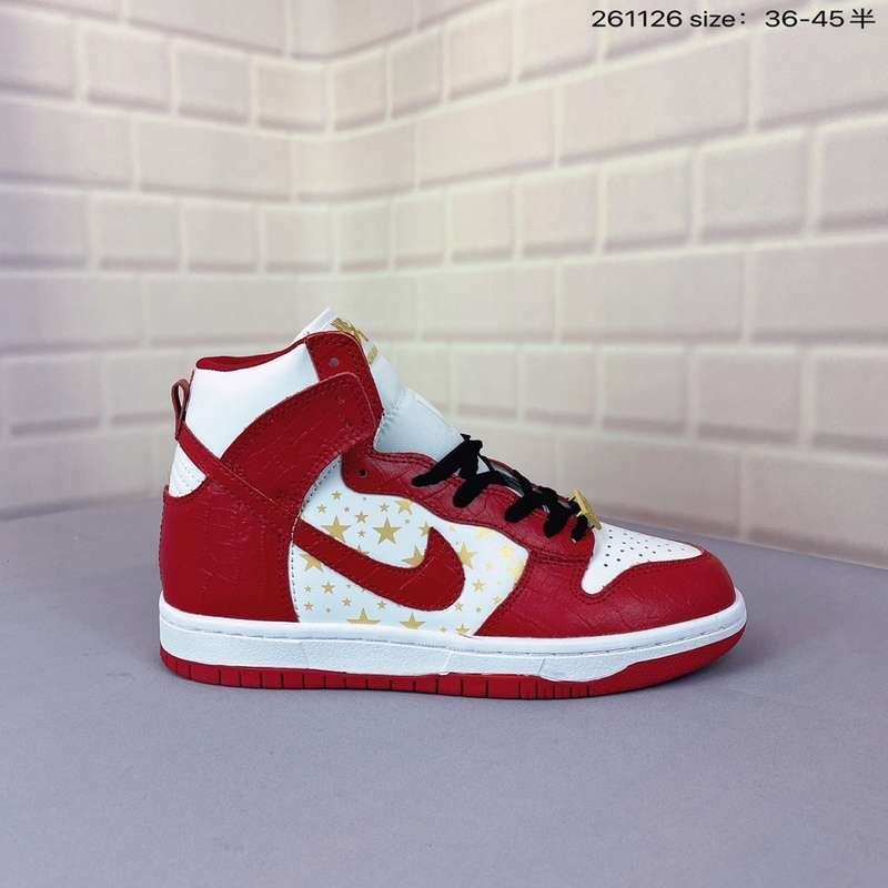 Jual NIKE SB Dunk High “Team Crimson 