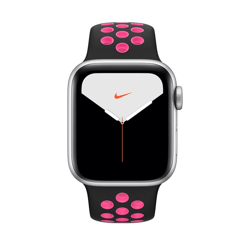 Jual Apple Watch Series 5 Nike 40mm Silver White - Desert Sand/Black di  Seller One Stop Ponsel Official Store - Kota Jakarta Pusat, DKI Jakarta |  Blibli