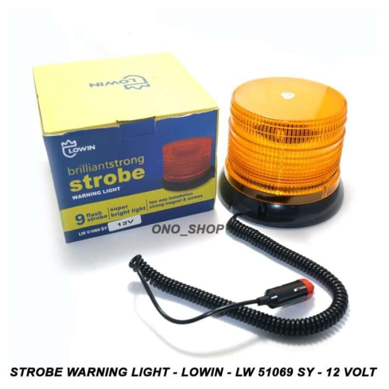 Promo Jual Strobe Warning Light - Lowin - LW 51069 SY - 12 ...