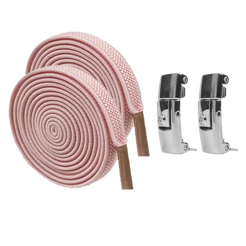 pink elastic laces