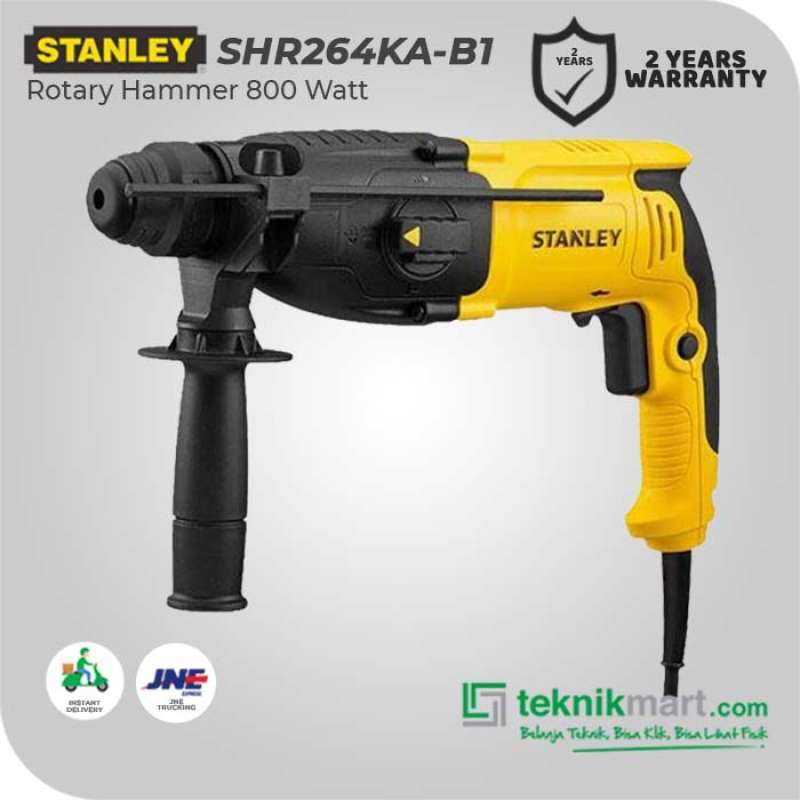 Promo Stanley Rotary Hammer With Qcc Bor Beton Listrik 800w 26mm