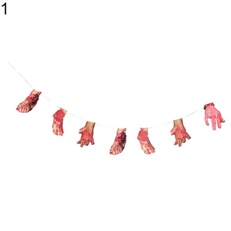 Jual Bluelans 1 Horrible Halloween Haunted House Hanging Garland