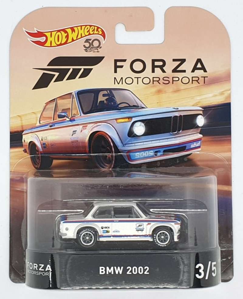 Jual Hot Wheels Premium Retro Forza Motorsport BMW 2002 di Seller