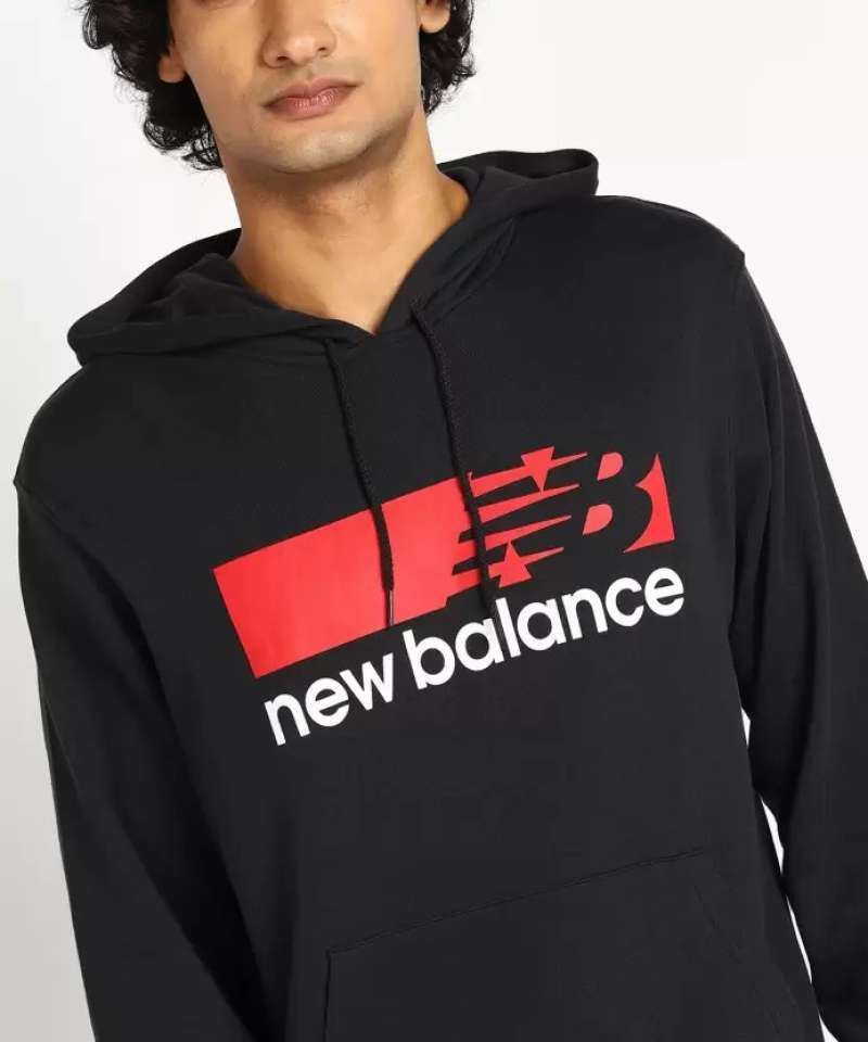 New Balance Cotton Sweatshirt Black ORIGINAL