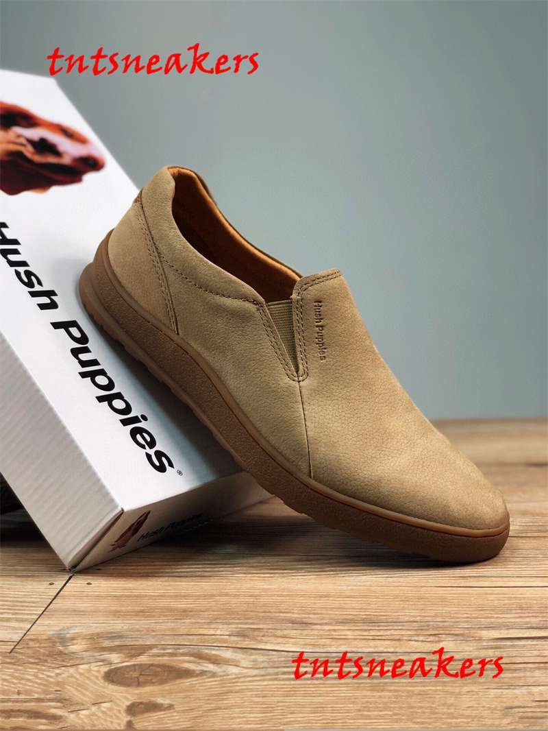 Jual Original Hush Puppies Genuine Leather Men Casual Shoes 140165