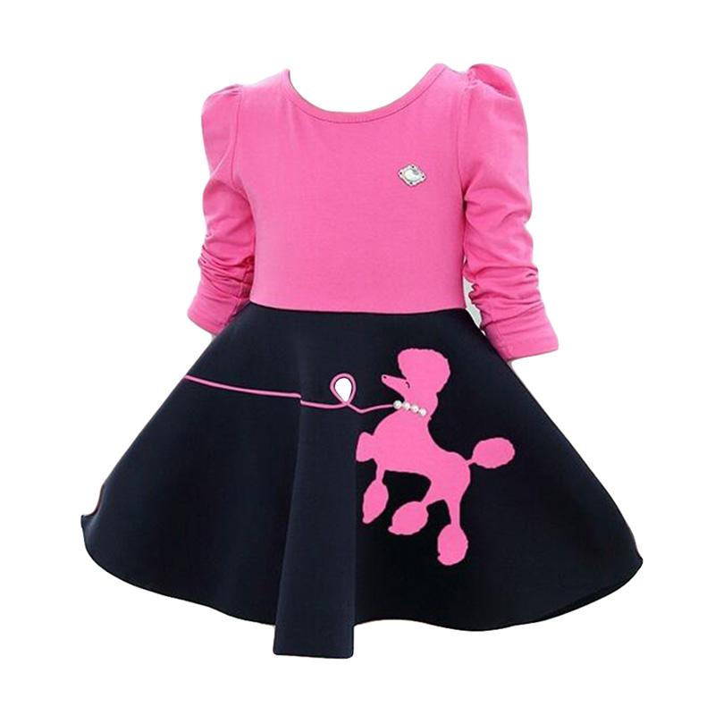 Get Wallpaper Jual Bluelans Kids Girls Autumn Cartoon Print Puff Sleeve For Android Free