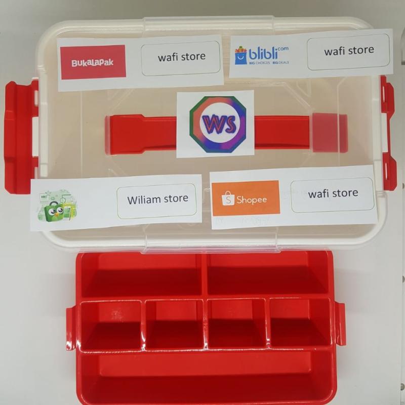 Jual Tactix Portable Kotak Obat P3k Red White Box 6 L Online Desember 2020 Blibli