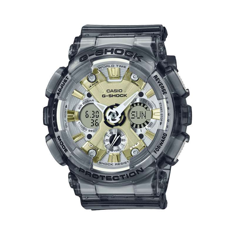 CASIO G SHOCK Femme Translucent Case Metallic Shine Original Jam Tangan Wanita GMA 120