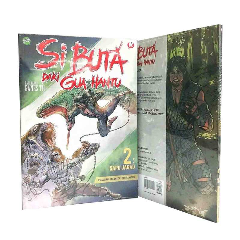 Jual Bumilangit Komik Merchandise Sapujagat Si Buta Dari Gua Hantu Komik Vol 02 Online Oktober 2020 Blibli Com