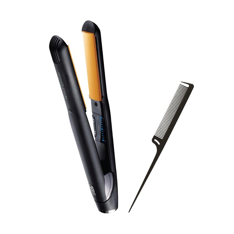 Jual Glampalm Gp202 Crescent Volumizer Hair Straightener Free Glampalm Protail Comb Brush Online Oktober 2020 Blibli Com