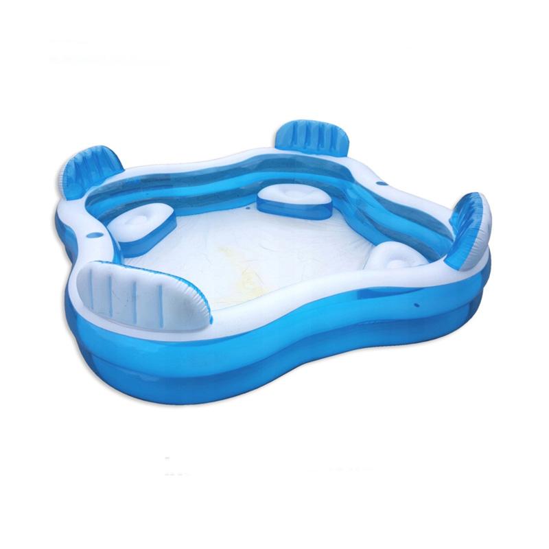 Jual Intex 56475np Swim Center Family Pool Kolam Renang Anak Dan Keluarga Uk 229 X 229 X 66 Cm Online Oktober 2020 Blibli Com