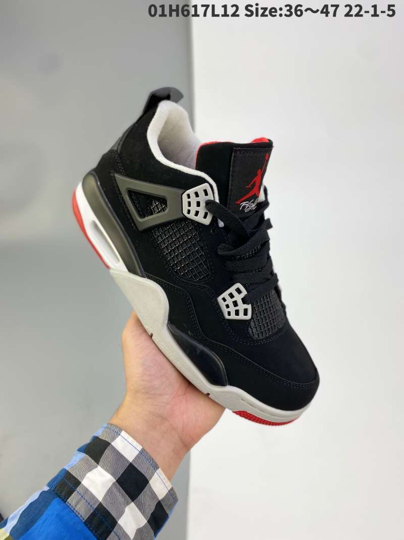 Promo NIKE Air Jordan 4 Fire Red-004 