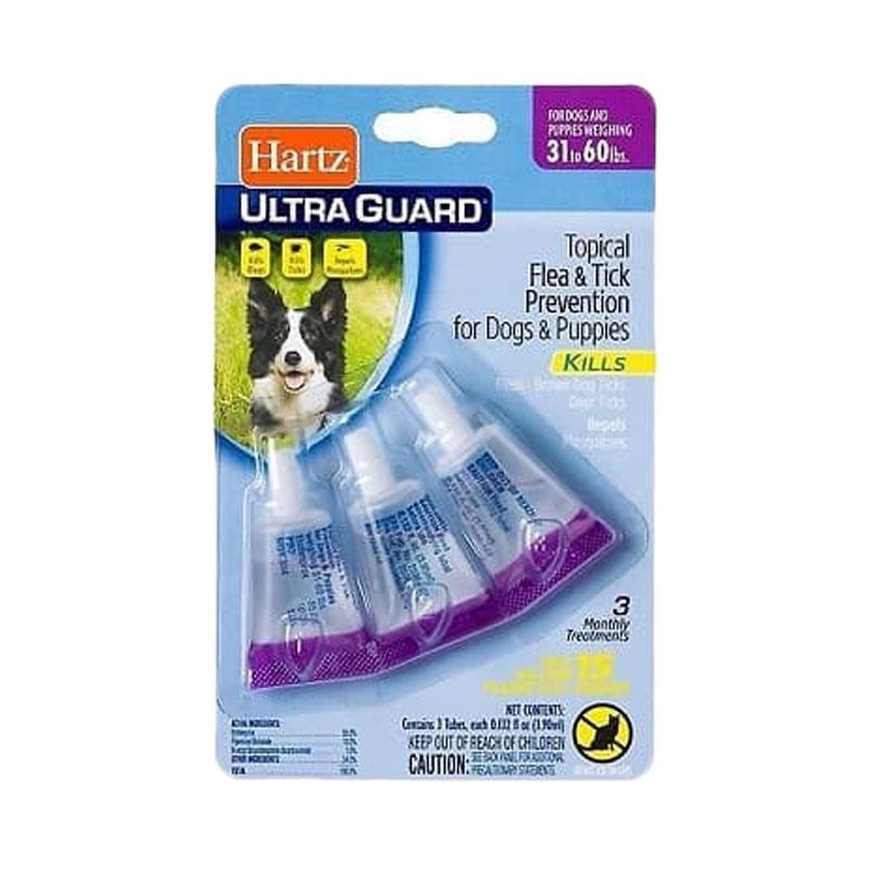 Jual Hartz Ultraguard Flea And Tick Drop Obat Tetes Kutu 15 30 Kg Online Desember 2020 Blibli