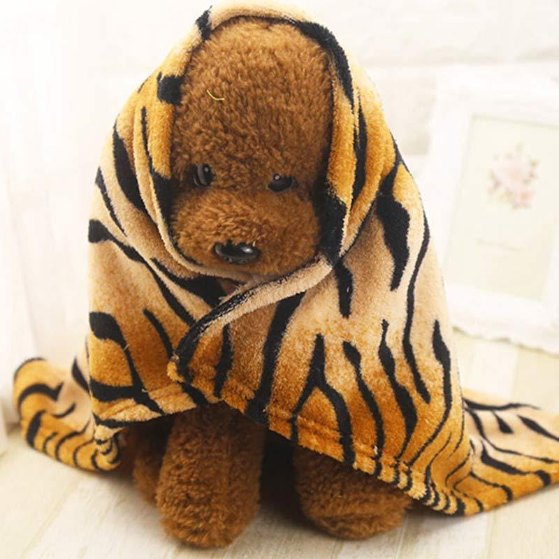 Jual H Ikea Creative Woolen Tiger Pattern Pet Blanket Online September 2020 Blibli Com