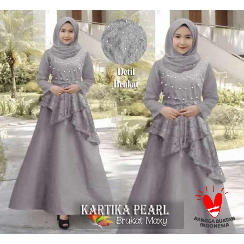 Long dress brukat hijab new arrivals