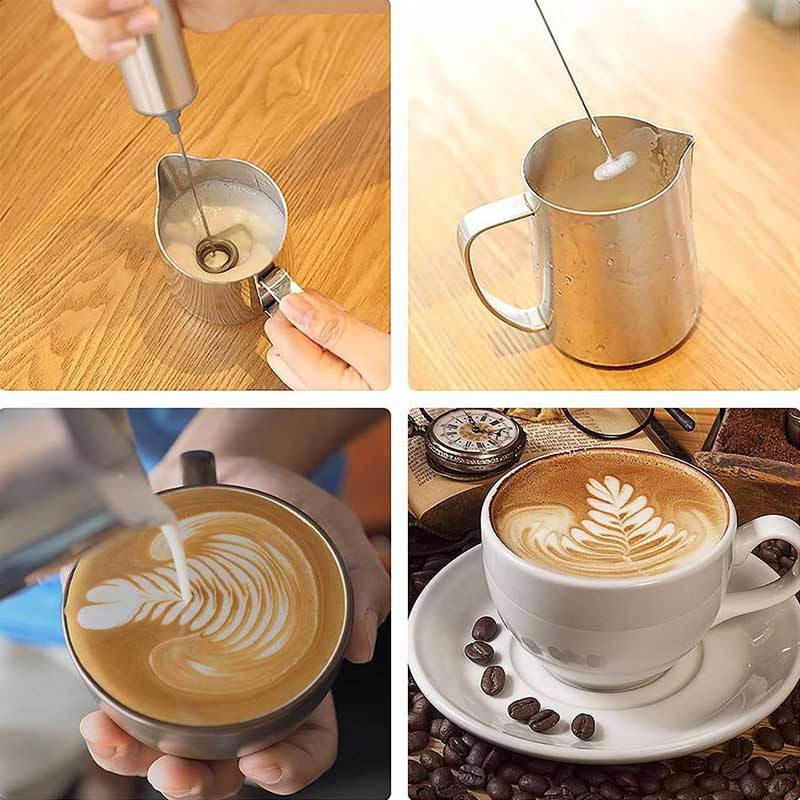 Jual H Ikea Stainless Steel Electric Handheld Coffee Milk Frother Mixer Kitchen Appliances Online September 2020 Blibli Com