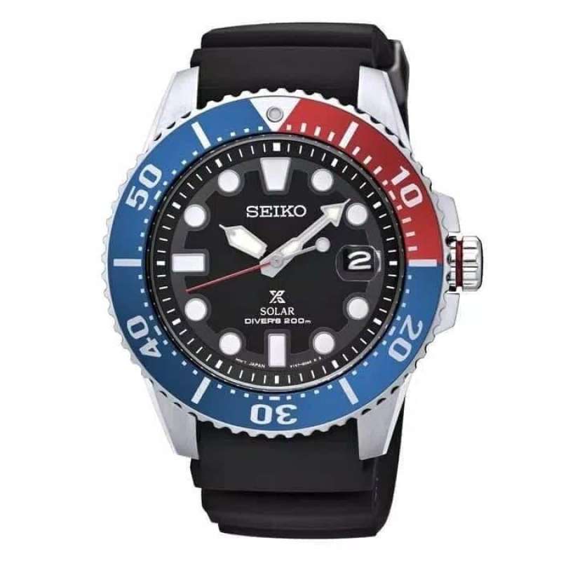 Jual Jam Tangan Seiko Prospex Solar Divers Pepsi SNE439 SNE439P1
