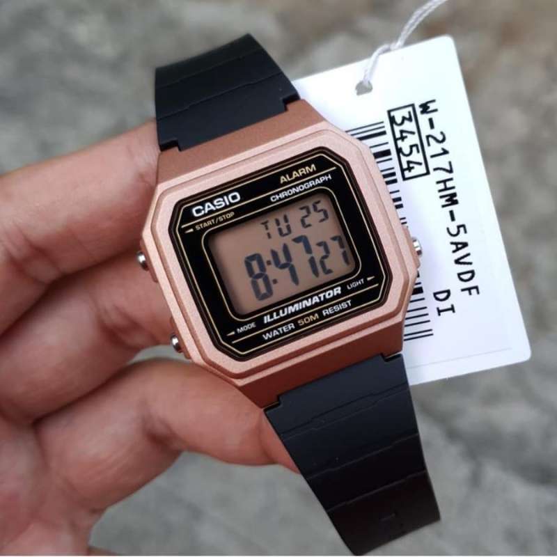 Harga jam best sale casio rose gold