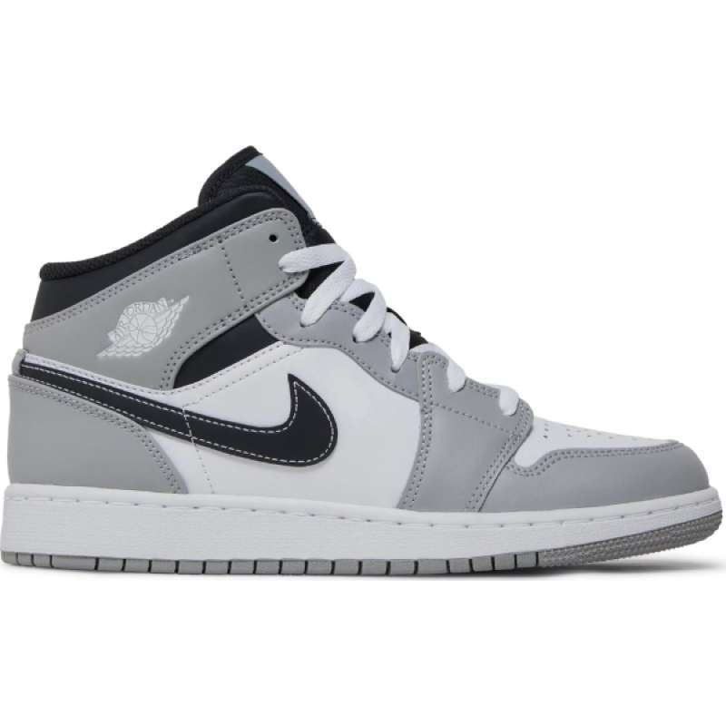 NIKE Air Jordan Mid Light Smoke Grey (GS)