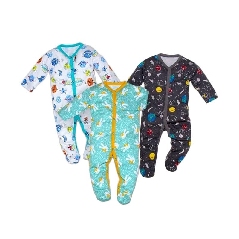 Jual Velvet Junior Dreamwear Boy Saries Baju Jumpsuit Bayi