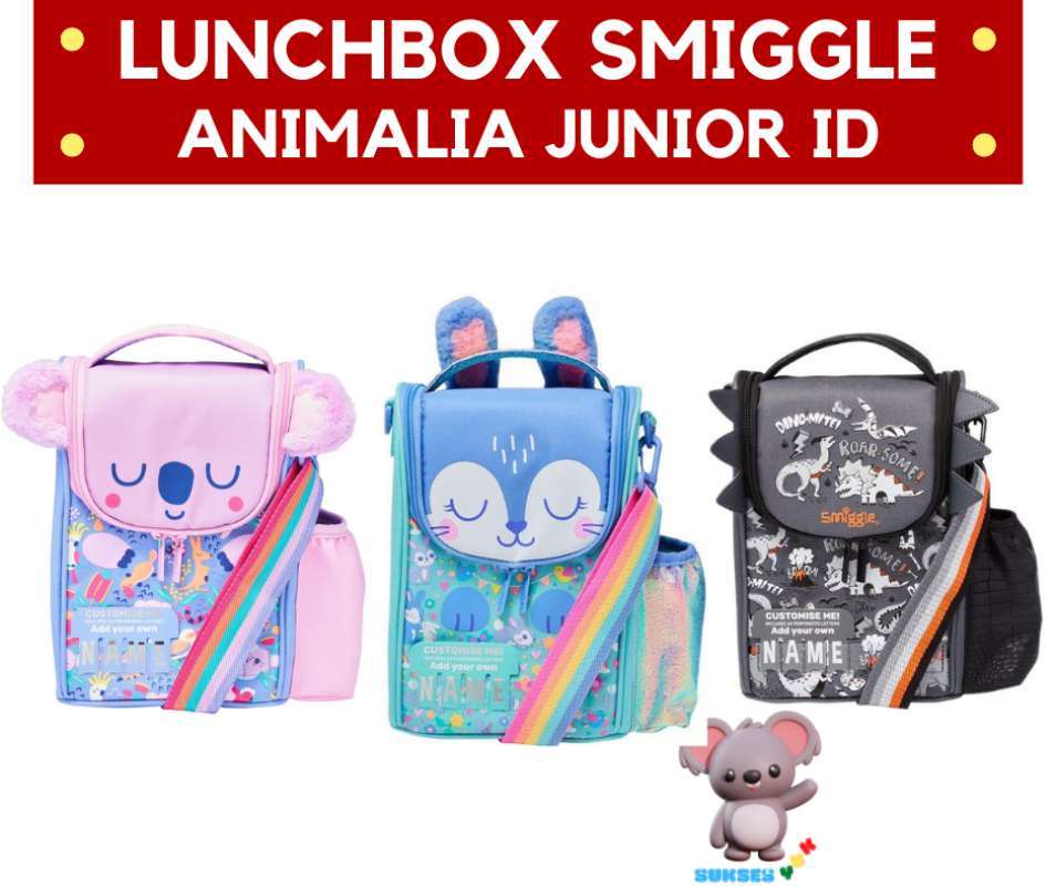 Jual Tas Bekal Anak Lunch Box SMIGGLE ANIMAL JUNIOR ID di Seller