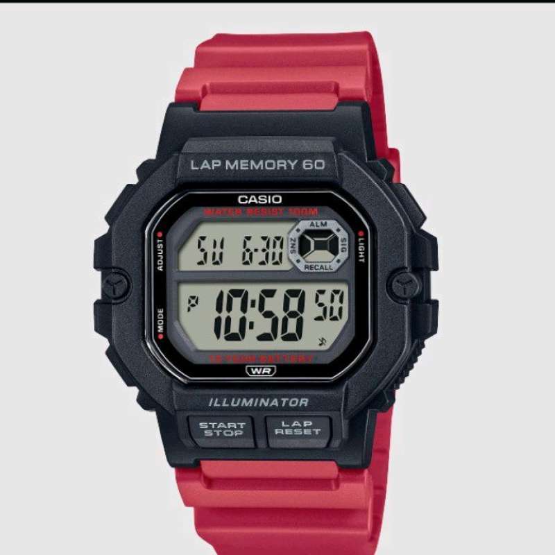 Tali jam tangan discount casio illuminator